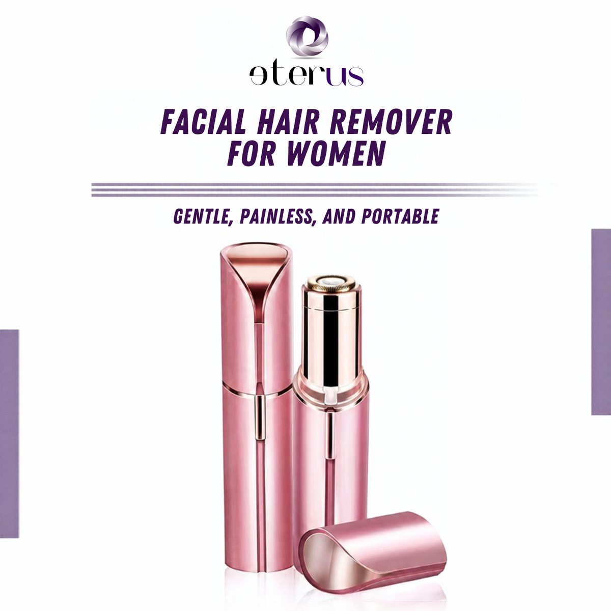 Painless Facial Hair Remover for Women