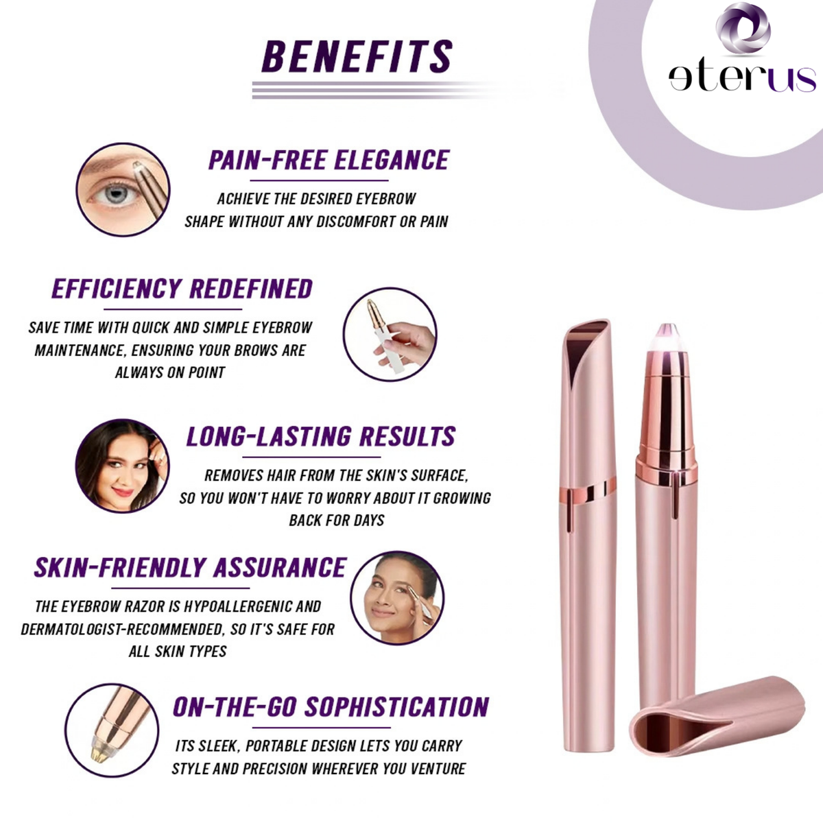 Rechargeable Eyebrow Trimmer