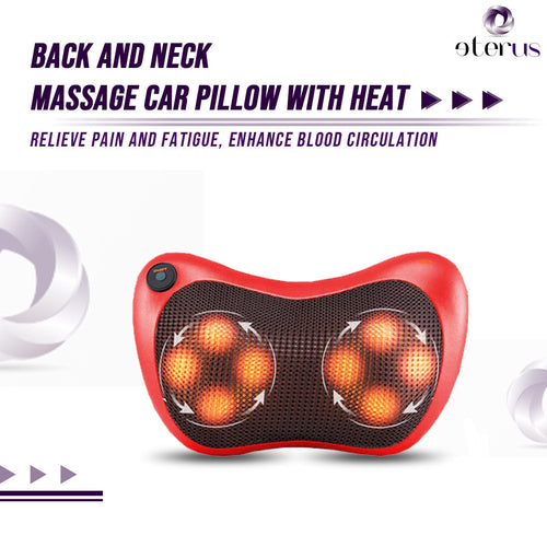 Back & Neck Massage Pillow with Heat