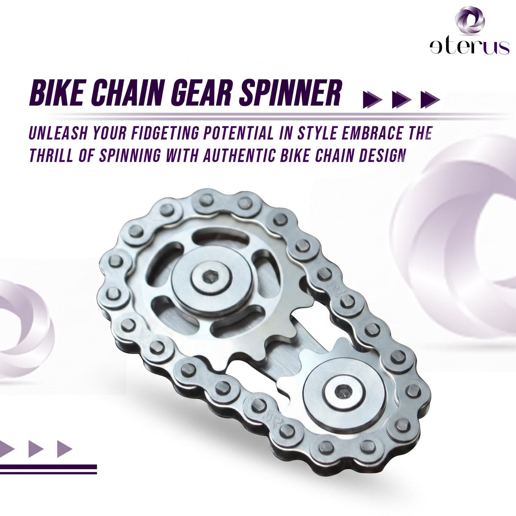 Bike Chain Gear Fidget Spinner