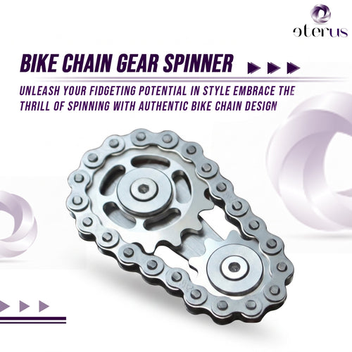 Bike Chain Gear Fidget Spinner