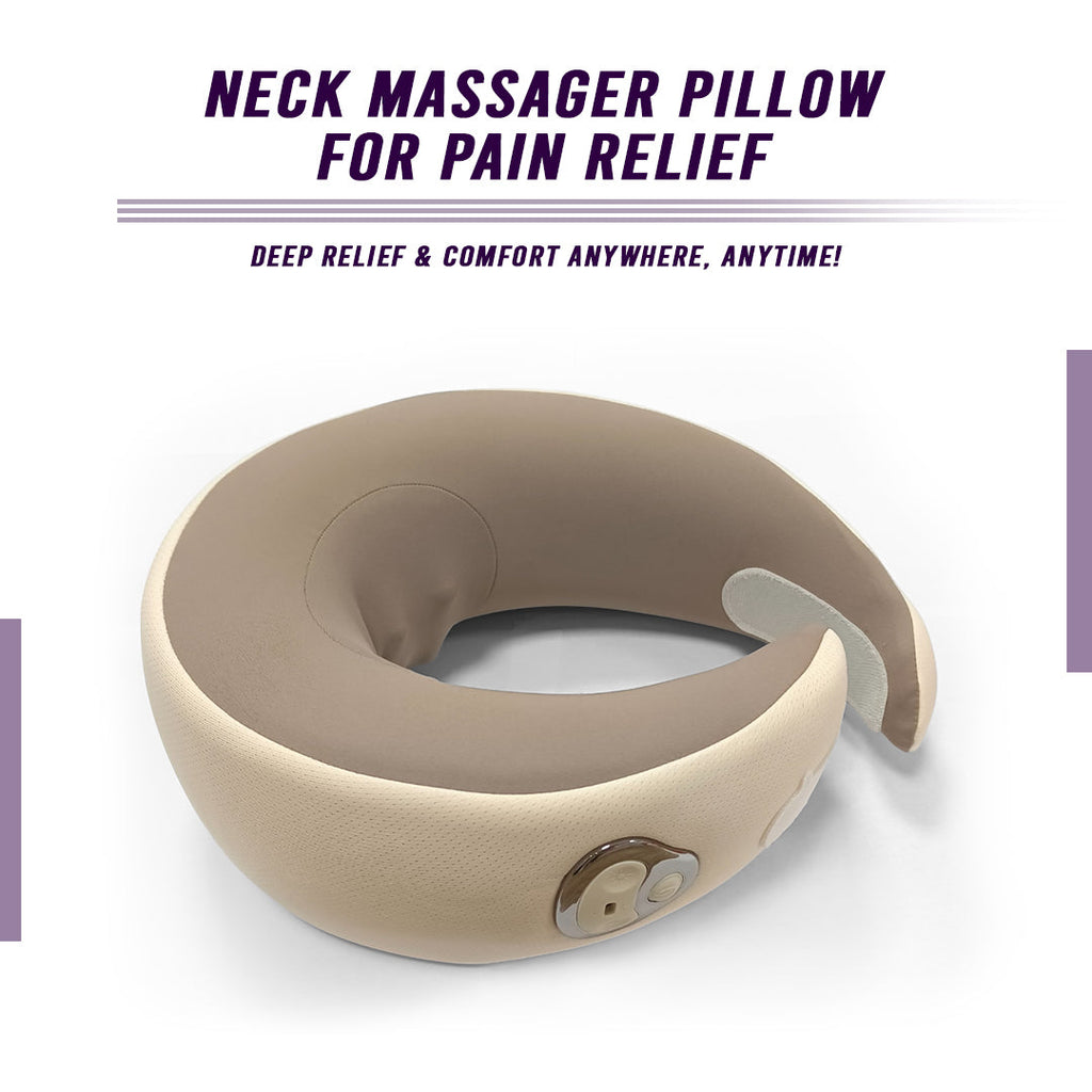 Heated Memory Foam Neck Pillow