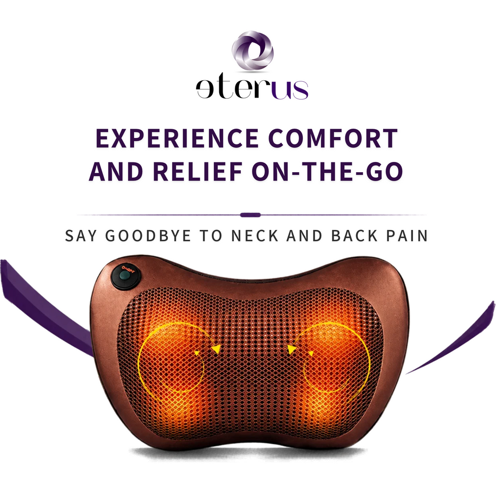 Back & Neck Massage Pillow with Heat
