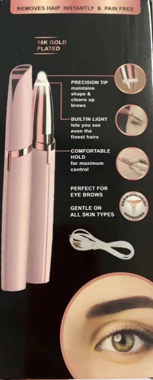 Rechargeable Eyebrow Trimmer