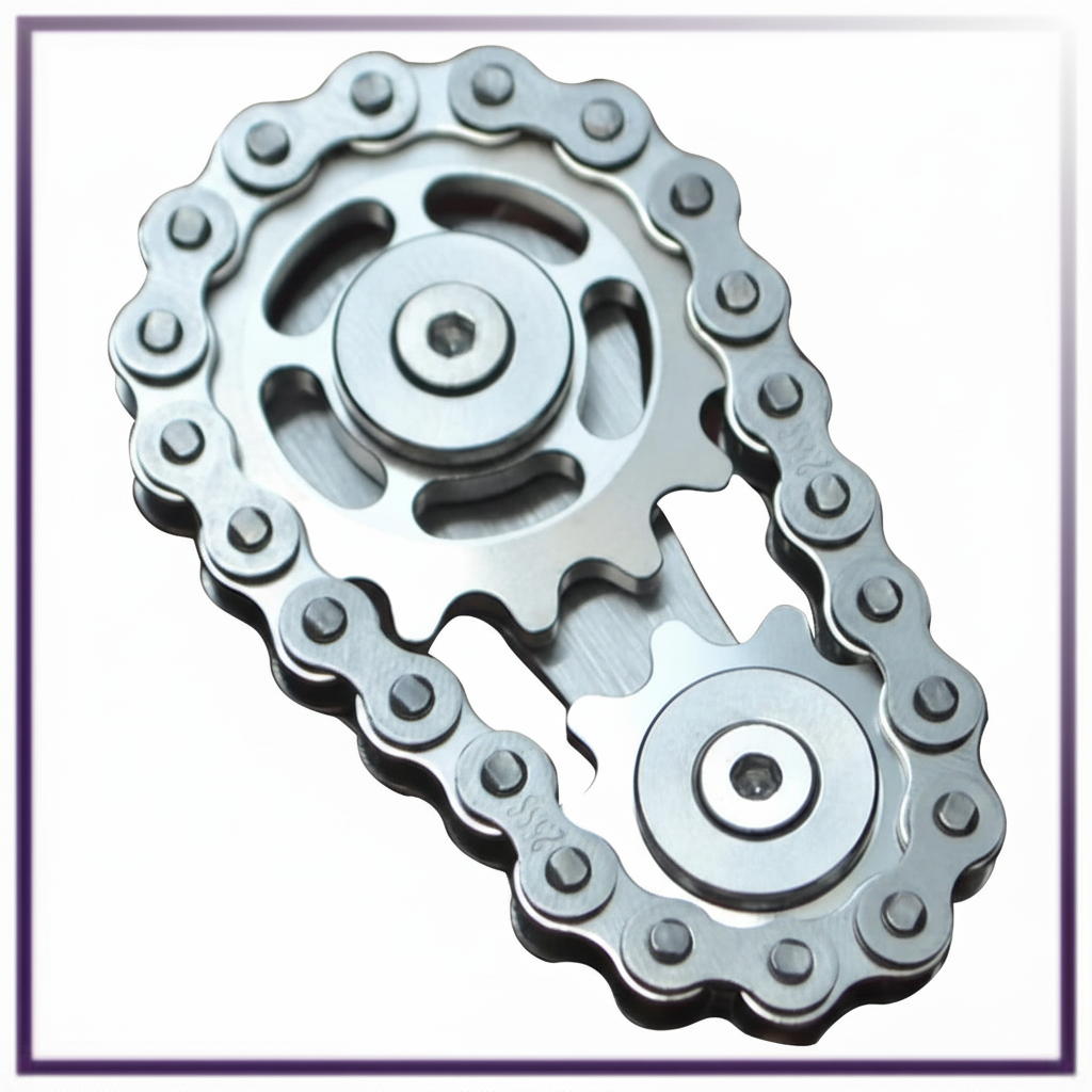 Bike Chain Gear Fidget Spinner