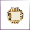 Brass Cube Gears Fidget Spinner
